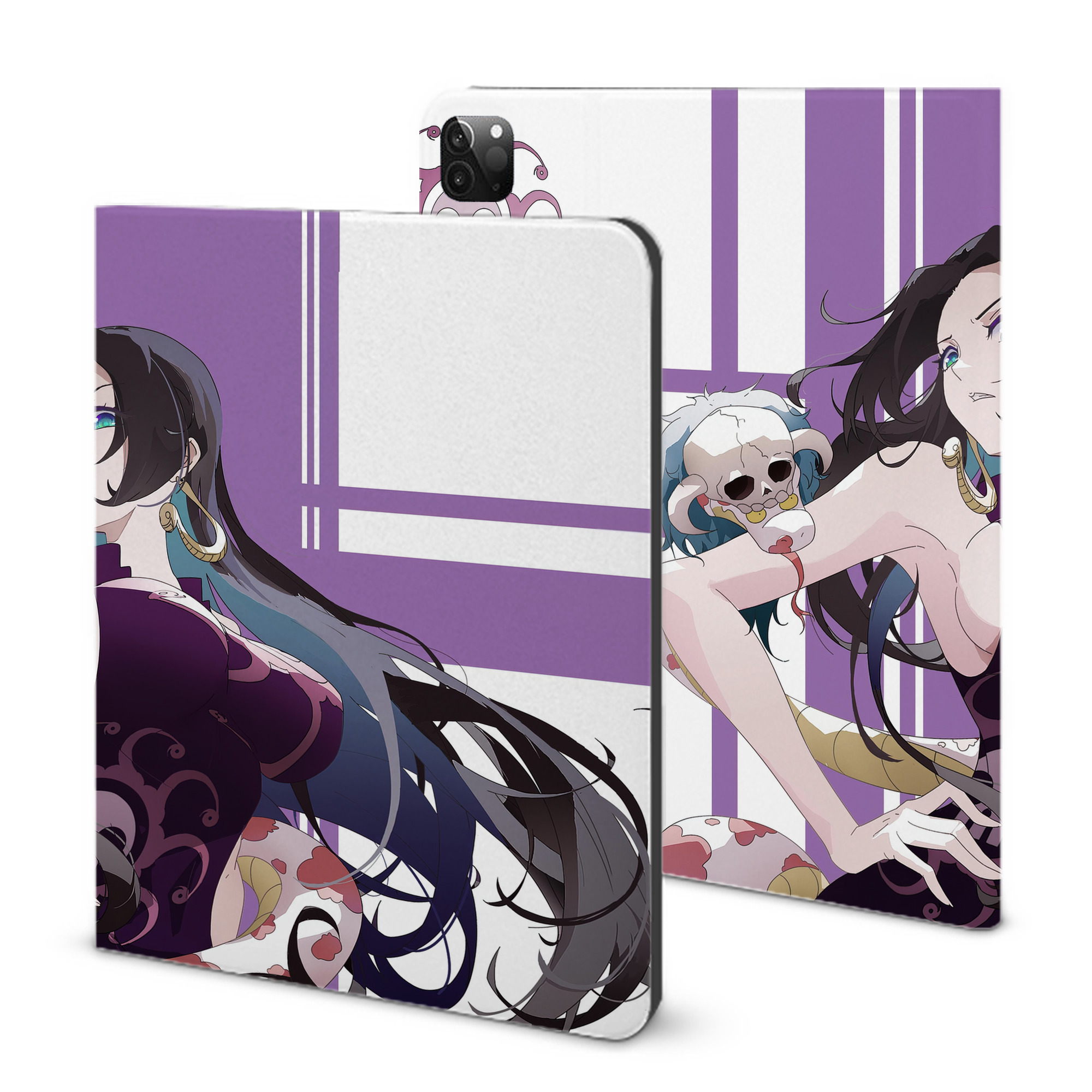 （画像用） ワンピース ONE PIECE IPadケース ペンホルダー付き ブックスタイルデザイン